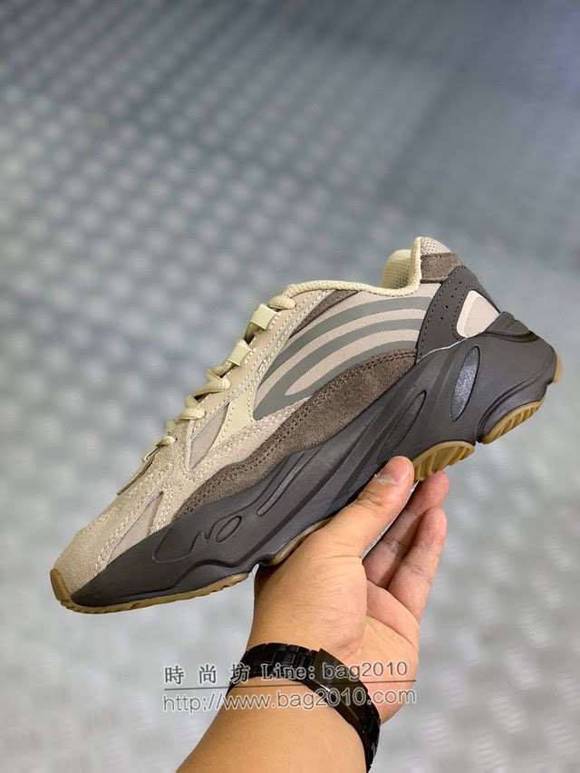 Adidas男女椰子鞋 阿迪達斯Static3M反光條椰子700 Adidas Yeezy 700V2  xhn1514